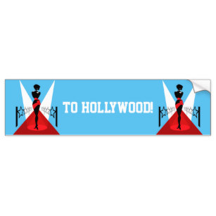 307x307 Woman Silhouette Bumper Stickers