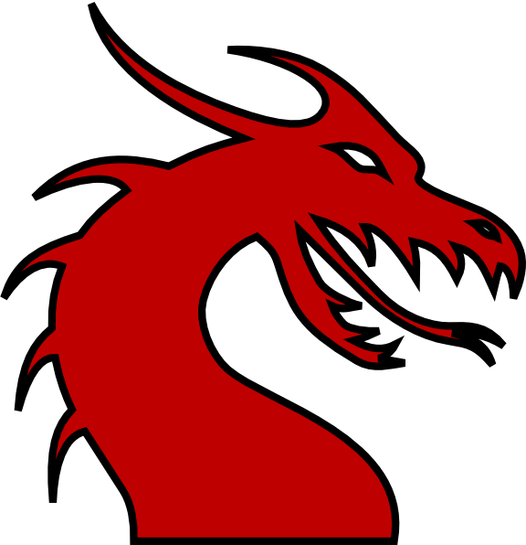 576x596 Red Dragon Clipart