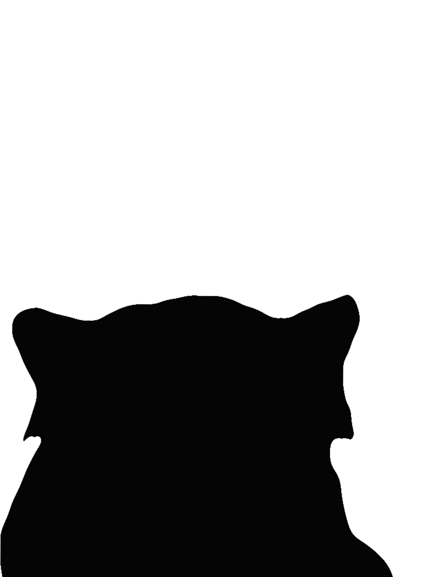 1500x1941 Red Panda Silhouette Photoshop