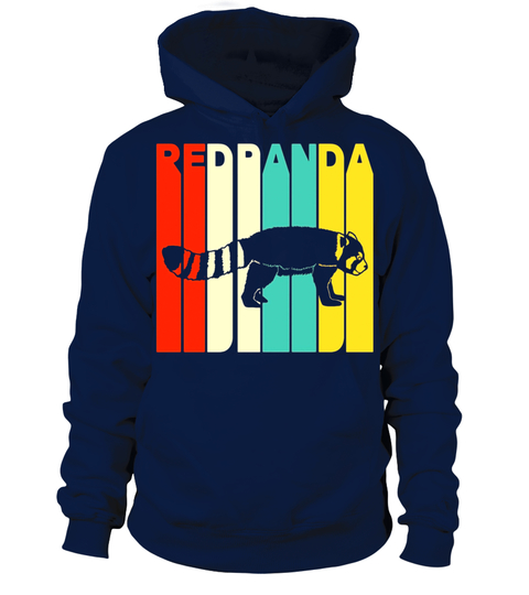 480x540 Vintage Style Red Panda Silhouette T Shirt