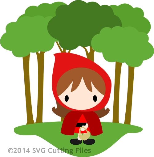 500x508 Little Red Riding Hood Card Red Riding Hood