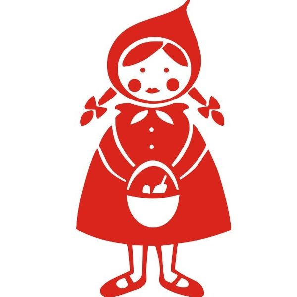 600x600 Riesiges Velours Motiv Zum Red Riding