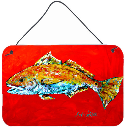 500x507 Caroline's Treasures Fish Red Fish Red Head By Martin Welch
