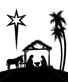 236x283 Nativity Silhouettes Christmas Decorations