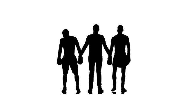 590x332 Silhouette Referee Calls The Winner After Boxing Match By Kinomaster