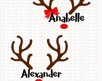 340x270 Reindeer Antlers, Christmas Svg, Cut Files, Cricut, Png