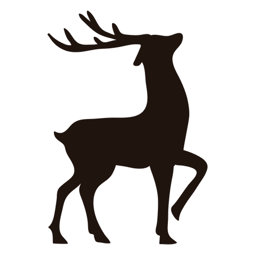 512x512 Reindeer Silhouette