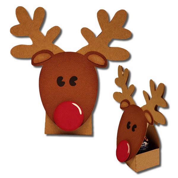 600x600 Bits Of Paper Snowman And Reindeer Sucker Covers