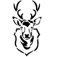 236x236 Deer Hunting Logos Deer Head Silhouette Logos