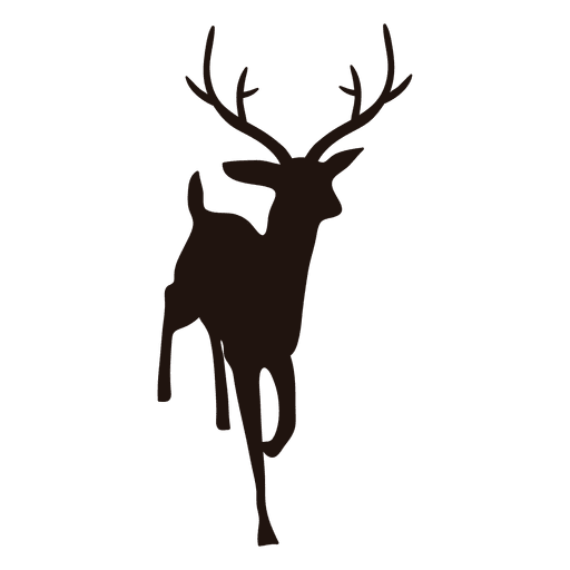 512x512 Reindeer Silhouette Walking 53