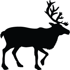 223x225 Deer Silhouettes Silhouettes Of Deer Free