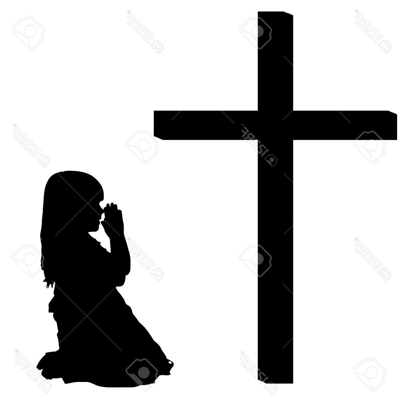 1300x1300 Unique Cross Silhouette Vector Photos