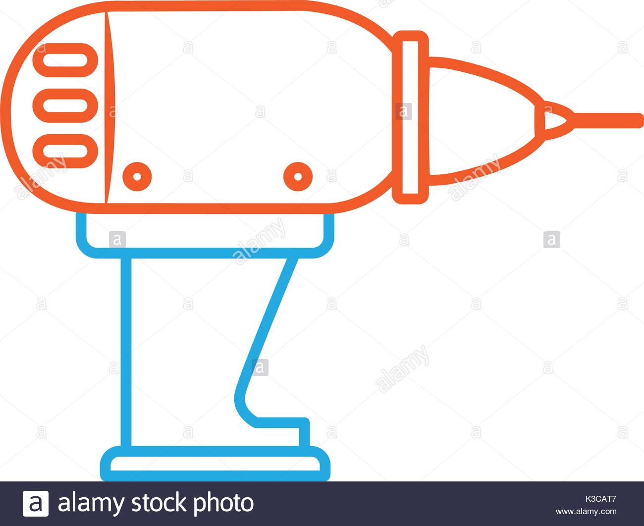 1300x1062 Silhouette Drill Equipment Service Industry Repair Stock Vector