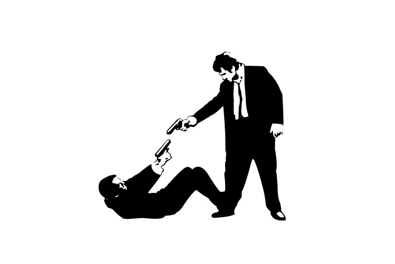 800x534 Reservoir Dogs Standoff Posters By Nicknickb Redbubble