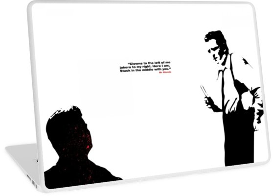 558x400 Reservoir Dogs Mr Blonde Laptop Skins By Robinjood Redbubble