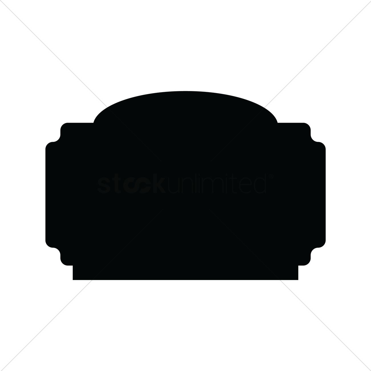 1300x1300 Retro Silhouette Label Vector Image