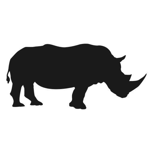 512x512 Rhino Silhouette