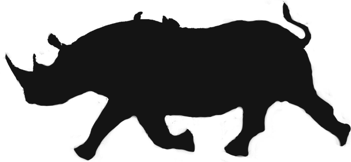 1395x646 Footprint Clipart Rhino