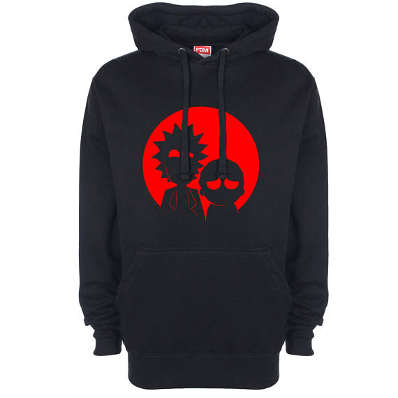 570x570 And Morty Silhouette Hoodie