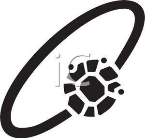 300x285 Diamond Ring Silhouette Clipart