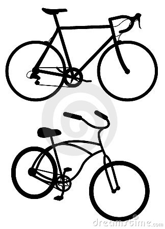 324x450 Road Bikes Clipart