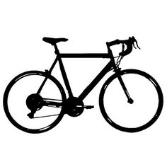 236x236 Bicycle Silhouette Stock Photo Colourbox Silhouette Images