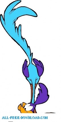 214x425 Road Runner 004 Free Vector 4vector