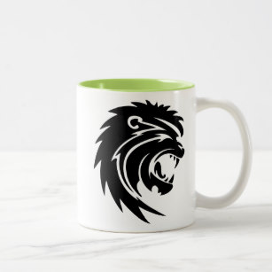 307x307 Lion Silhouette Coffee Amp Travel Mugs Zazzle
