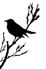 150x225 Silhouette Birds ~ Karen's Whimsy