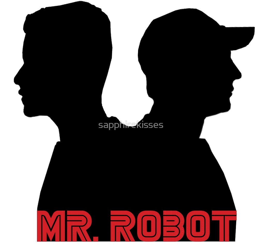 1000x950 Mr. Robot Silhouettes By Sapphirekisses Redbubble