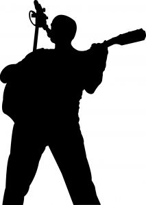 Rock Band Silhouette at GetDrawings | Free download