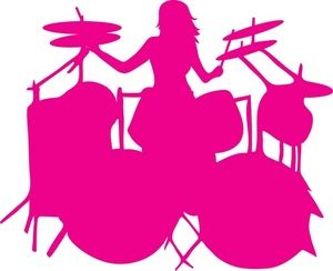 300x244 Drums Clipart Image