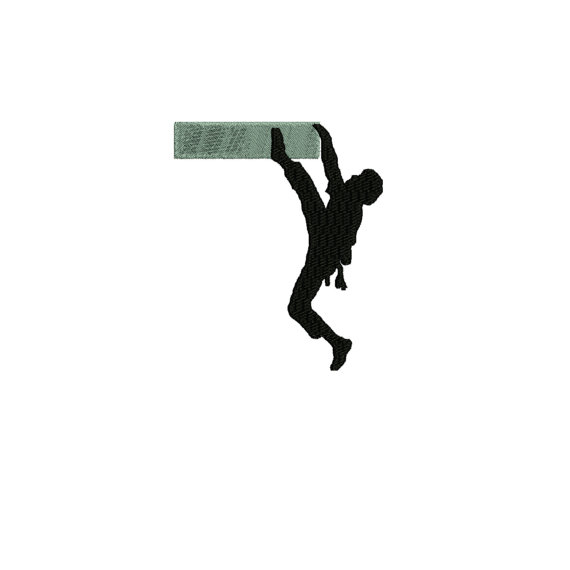 570x570 Dollar Off Sale Embroidery Design Rock Climber Silhouette
