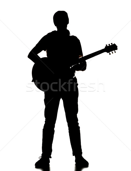 460x600 Rockstar Silhouette Stock Photos, Stock Images And Vectors