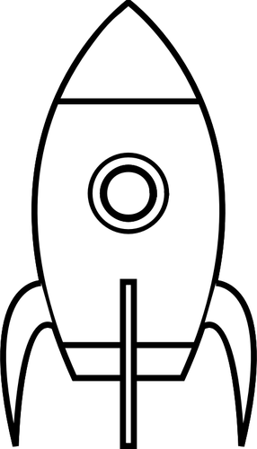 286x500 Rocket Silhouette Public Domain Vectors