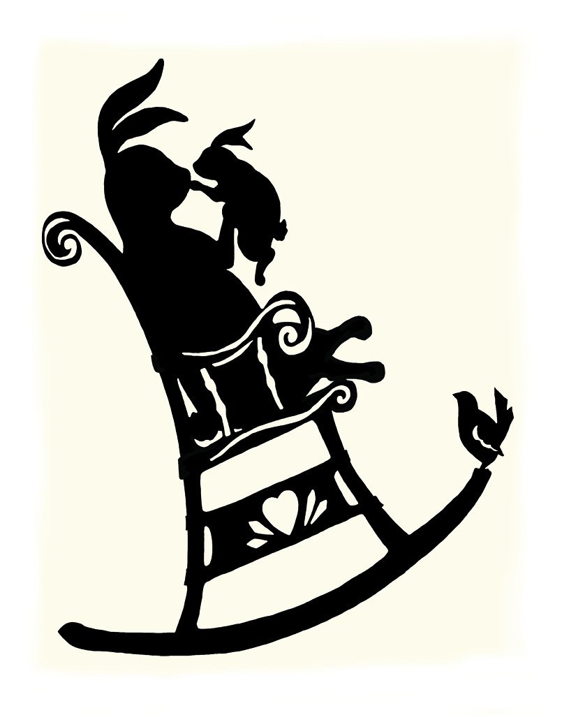 805x1024 Rocking Chair Print