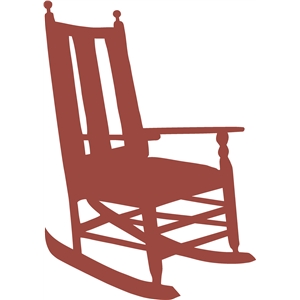 300x300 Rocking Chair Silhouette