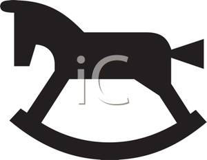 300x233 Picture A Rocking Horse's Silhouette