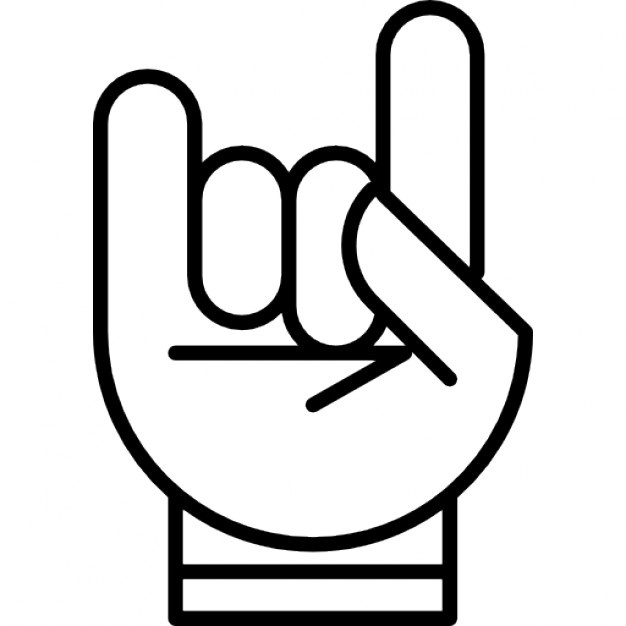 626x626 Rockstar Electric Guitar Silhouette Icons Free Download