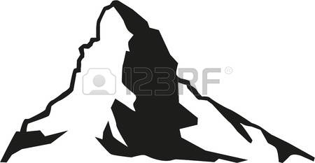 450x233 Alps Clipart Mountain Silhouette