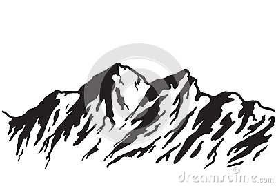 400x270 Mountains Silhouette Clip Art Clipart Panda