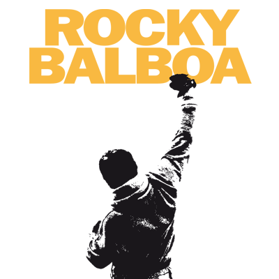 400x400 Rocky Movie Icon Silhouette