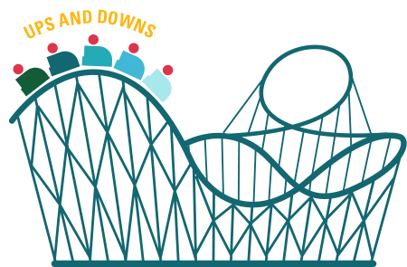 Roller Coaster Silhouette at GetDrawings | Free download