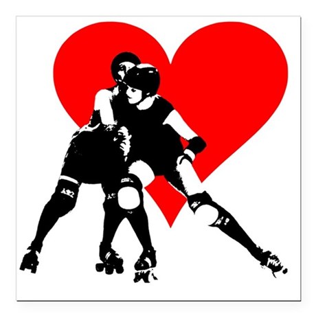460x460 Roller Derby Car Magnets