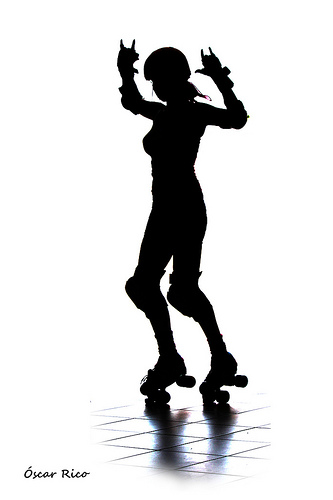 Roller Derby Girl Silhouette at GetDrawings | Free download