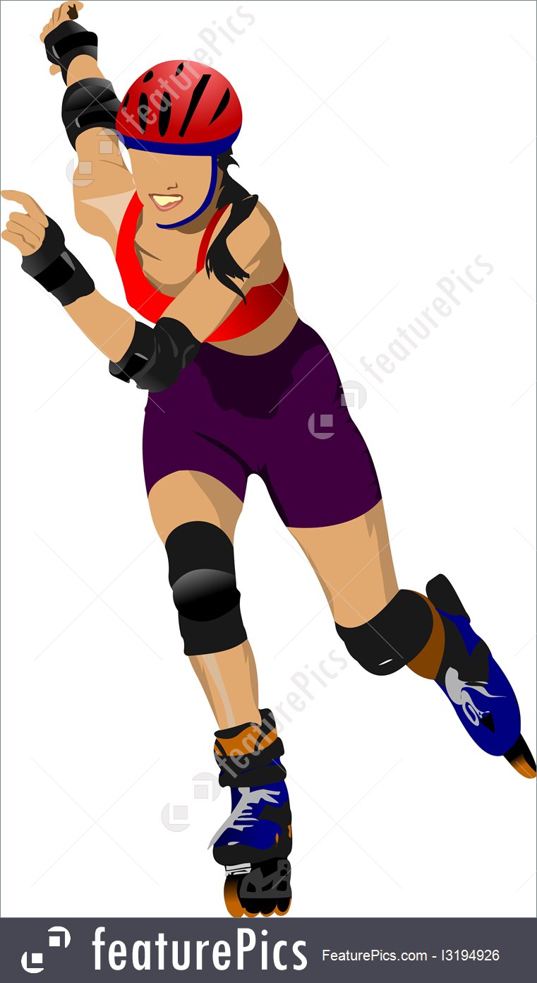 Roller Derby Silhouette at GetDrawings | Free download