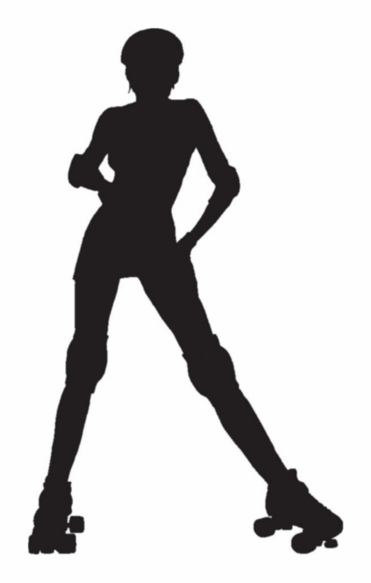 408x640 Roller Skating Silhouette