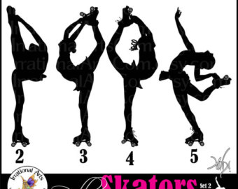 340x270 Roller Skate Clipart Etsy Studio