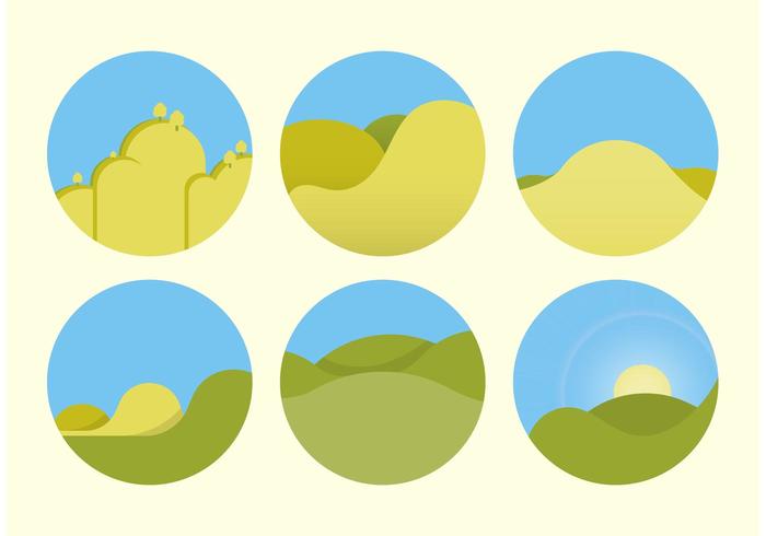 700x490 Stylized Rolling Hills