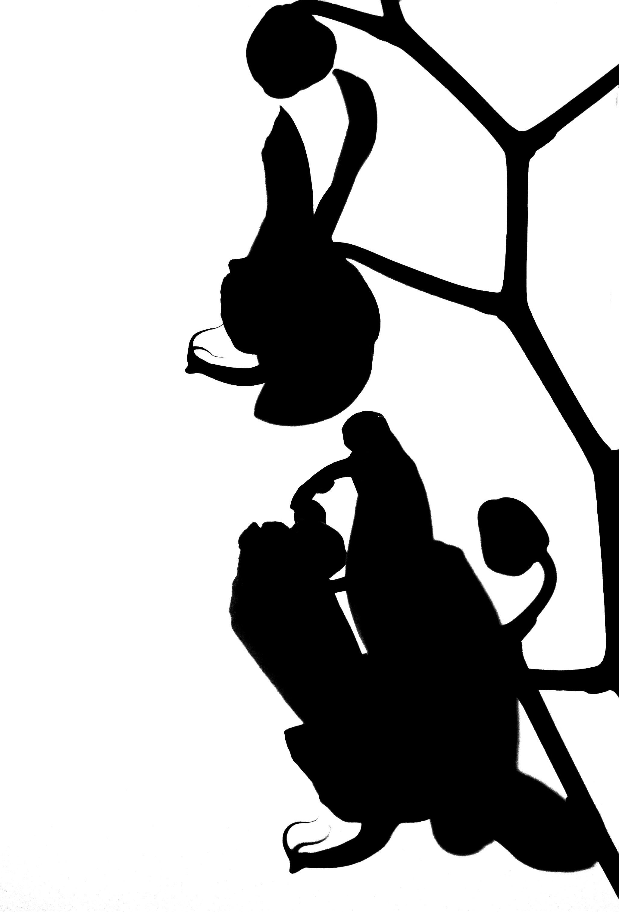 2055x3027 Paint In Black Photo Page